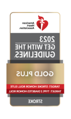 2023 American Heart Association Gold Plus Award Stroke 